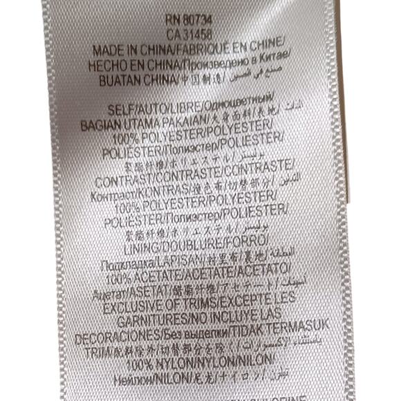 BCBGeneration Women's Black Fabric and Lace Mini Dress.Size 8 - Picture 11 of 12